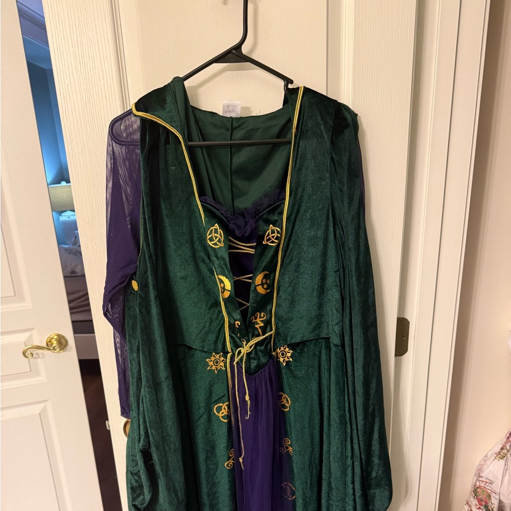 Disney Hocus Pocus Green Dress